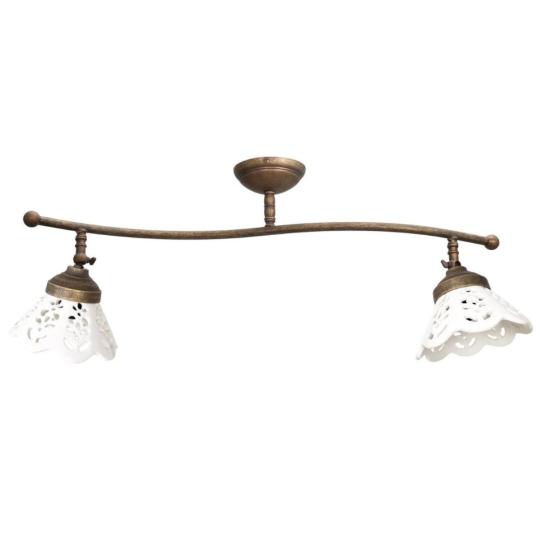 country mennyezeti lampa csipkes keramia bura ket izzos rez patinas rusztikus mediterran vintage videki hangulatu antikolt balaton provence.jpg
